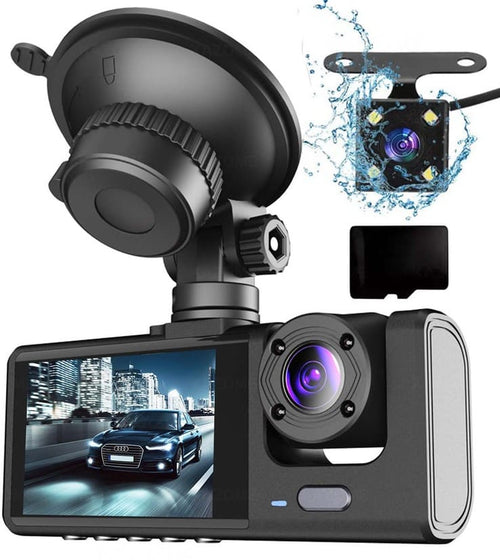 CAMARA FULL HD 1080 | VISION NOCTURNA | DASHCAM 360°