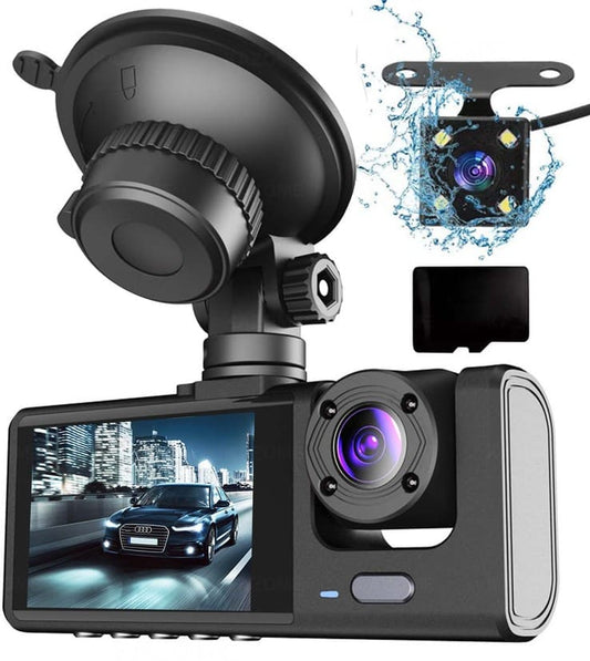 CAMARA FULL HD 1080 | VISION NOCTURNA | DASHCAM 360°